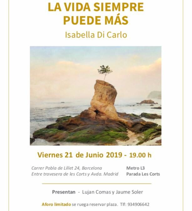 LA VIDA SIEMPRE PUEDE MÁS – Presentación del libro en Barcelona